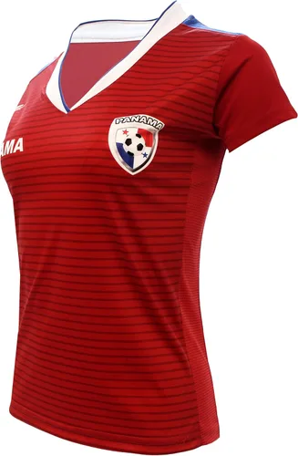 Miniatura 2 de Mujer Fan Jersey Panama Rojo