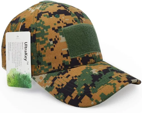 Miniatura 17 de UltraKey Casquillo táctico militar del operador, gorra de béisbol al aire libre del camuflaje de la caza del sombrero