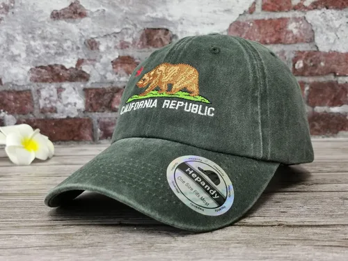 Miniatura 2 de Hepandy Sombreros bordados de California Bear