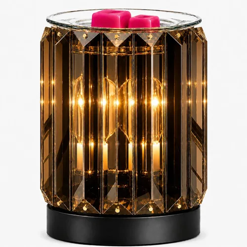 Miniatura 9 de Calentador Eléctrico de Fusión Quemador Eléctrico de Cera Calentador Eléctrico de Aceite Esencial Calentador de Cera Derretida de Incienso Luz