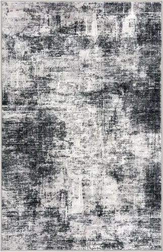 Miniatura 98 de IOHOUZE Alfombra abstracta lavable de 3 x 12 pies para pasillos, antideslizante para cocina, camino de entrada de lana sintética para interiores