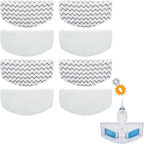 BonusLife - Almohadillas para trapeador de vapor para Bissell PowerFresh 1940 1806, piezas de repuesto, paquete de 8
