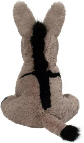 Miniatura 4 de Douglas Jackie Donkey Peluche de peluche, juguete suave de granja de 11 pulgadas