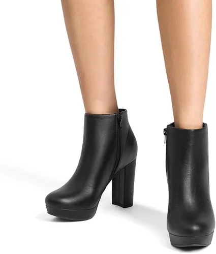 Miniatura 7 de DREAM PAIRS - Botines de tacón alto para mujer