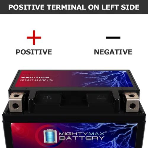 Miniatura 3 de Mighty Max Battery YTZ12S - Batería para Honda 750 VT750C, Shadow Spirit Aero 07-09 (12 V, 11 AH)