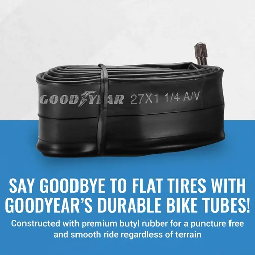 Miniatura 3 de Tubo de Bicicleta Goodyear con Goma de Butilo - Tubos de Bicicleta Confiables para Ciclismo Premium