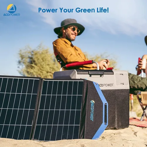 Miniatura 7 de ACOPOWER LiONCooler Pro HY-COMBO-PX30 - Congelador solar portátil de 32 cuartos de galón y panel solar de 90 W, kit combinado para camión, caravana
