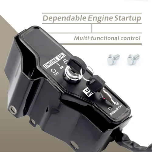 Miniatura 3 de Caja de interruptor de encendido compatible con Harbor Predator 13HP 420cc Engine 60340 60349 69736, caja de control de interruptor de encendido