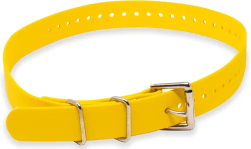 Miniatura 16 de Collar de perro Educator Biothane, impermeable, a prueba de olores, con hebilla de metal y anillo en D, ajustable para un ajuste personalizado, Negro