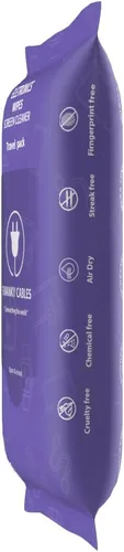 Miniatura 6 de Toallitas Limpiadoras de Pantalla Swanky Cables: Toallitas Electrónicas para Pantallas - Toallitas para Limpiar Pantallas de Computadora, Lentes