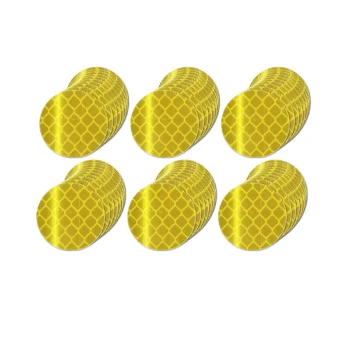Miniatura 112 de Cinta reflectante blanca de 4 pulgadas, adhesivo de seguridad de advertencia impermeable para exteriores (10 pies)