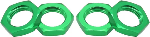 Miniatura 5 de Rosca de tuerca de rueda de aluminio de 0.669 in de 0.039 pulgadas para 1/7 1/8 modelo RC ARRMA 6s HSP Redcat Himoto Monster Trucks Off Road Buggy