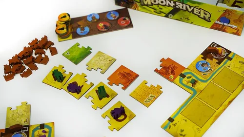 Miniatura 4 de Juego de mesa de estrategia, mecánica Kingdomino con un giro, juego de mesa para niños, adolescentes, adultos y noches de juegos en familia, a
