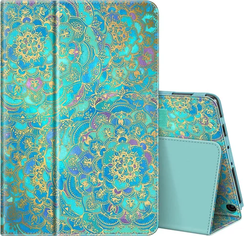 Miniatura 15 de Fintie - Funda tipo libro para tableta Amazon Fire HD 10 y Fire HD 10 Plus (solo compatible con versión de 11ª generación 2021), Funda de pie