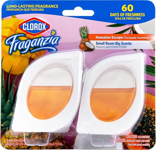 Miniatura 16 de Clorox Fraganzia - Ambientador para habitaciones pequeñas, manzana y canela, despegar y colocar, sin enchufe, sin batería, para armarios