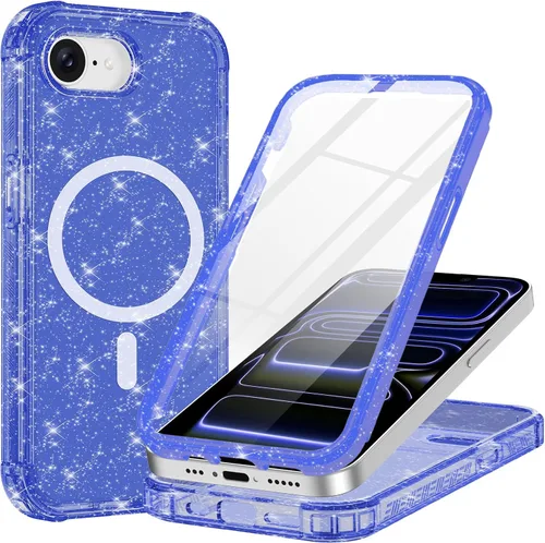 Miniatura 48 de Hekodonk Funda para iPhone 15 Pro Max, compatible con Magsafe [protector de pantalla de vidrio templado integrado y protección de lente de cámara]
