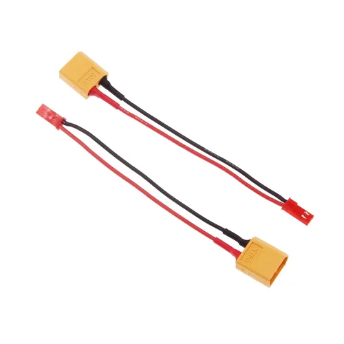 Miniatura 2 de 4pcs JST a XT60 macho hembra RC conector adaptador cable con 20awg 4inch cable (E86-4)