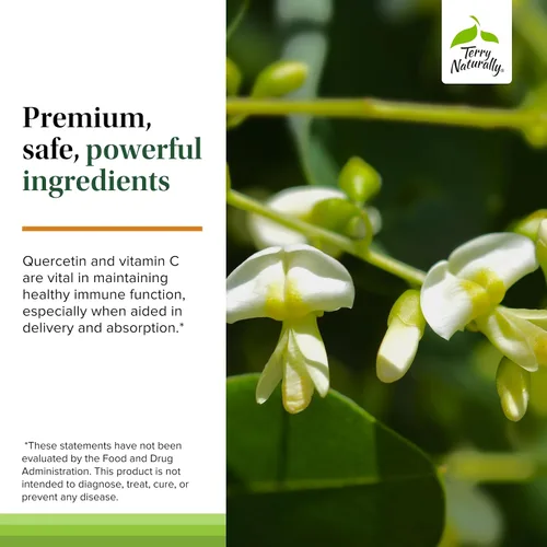 Miniatura 5 de Terry Naturally EuroPharma Quercetina con Vitamina C Extra Strength - Ultra Absorción 60 Cápsulas