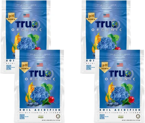 Miniatura 12 de True Organic Garden Lime - Aumenta el pH del suelo para reducir la acidez, ideal para hortensias y otras plantas, bolsa de 6 libras, caja de 4
