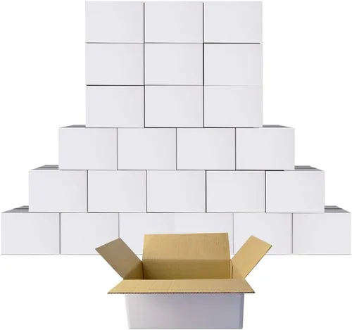 Miniatura 9 de Cajas de cartón corrugado para envío, caja de envío, paquete de 25