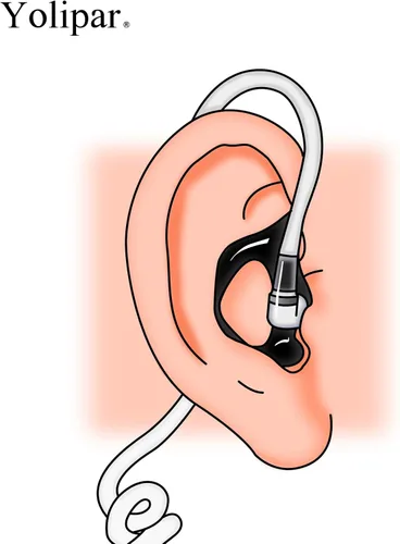 Miniatura 7 de Eardud Earmold de silicona suave de repuesto para Walkie Talkie Kit de audio de tubo acústico de aire (tres colores, mediano (3 pares))