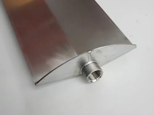 Miniatura 4 de Pala de alcantarillado para tubos de alcantarillado de 7.9 in de diámetro o más grande. Fabricado en Estados Unidos fuera de acero inoxidable.