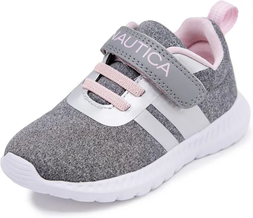 Nautica - Tenis modernos para niños, diseño con una correa, tenis para correr y atletismo (bebés y niños pequeños)