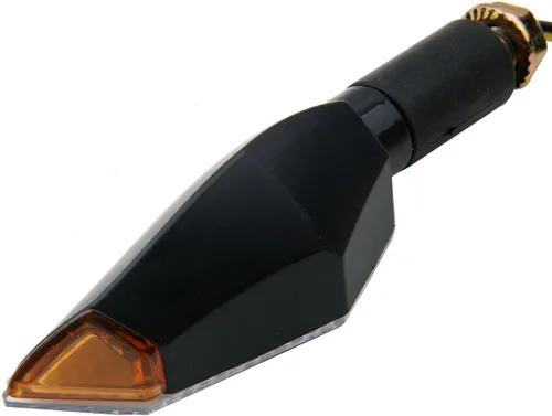 Miniatura 4 de Black Long Stem LED Motorcycle Turn Signals Lights Indicators Blinkers Compatible for Kawasaki Ninja H2R