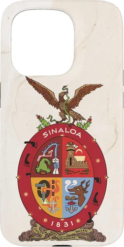 Miniatura 14 de iPhone 13 Pro Max Bandera de Sinaloa y fondo elegante - Funda Sinaloense Pride