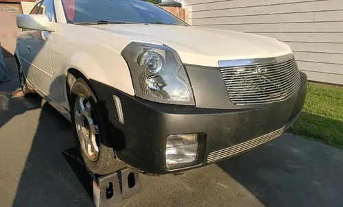 Miniatura 4 de iJDMTOY Kit de luz de marcador frontal LED ámbar con lente transparente compatible con Cadillac CTS 2003-07, alimentado por LED 30-SMD, reemplaza