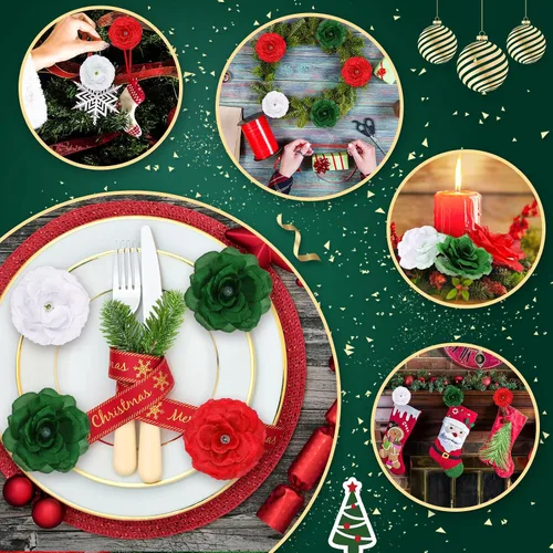 Miniatura 4 de Yunlly 100 Piezas Flores Artificiales Rosas de Seda Falsas Ramo de Rosas de Tallo Largo Boda Fiesta Decoración del Hogar para Bricolaje Baby Shower