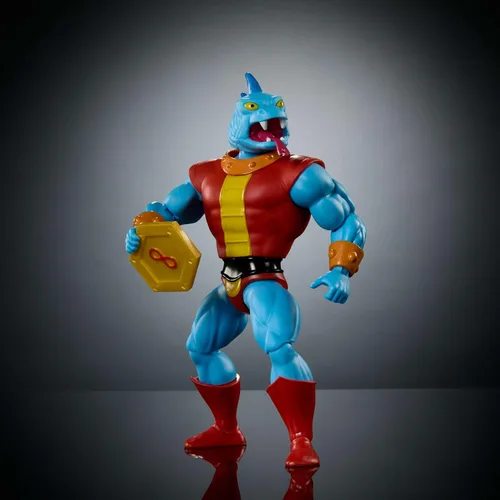Miniatura 4 de Masters of the Universe Origins - Figura de acción de dibujos animados, Fang Man, 5.5 pulgadas Motu TV de los años 80 Fanged Villain, diseño