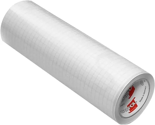 Miniatura 3 de Oracal Rollo de cinta de transferencia transparente de 12 pulgadas con rejilla para vinilo adhesivo, cinta de transferencia de vinilo para Cricut