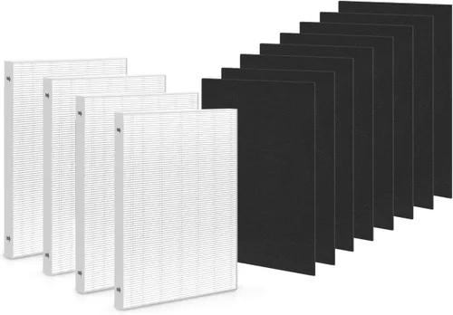 Miniatura 10 de 8 pre Aera Max 300 filtro de repuesto compatible con filtro de coche Fellowes para AeraMax 290/300/DX95 Air Pur-ifiers también compatible