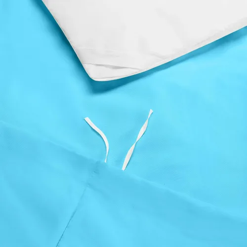 Miniatura 5 de Nestl - Juego de ropa de cama Queen con edredón – Juego de edredón para cama queen; Juego de funda de edredón Queen, Juego de edredón azul playa