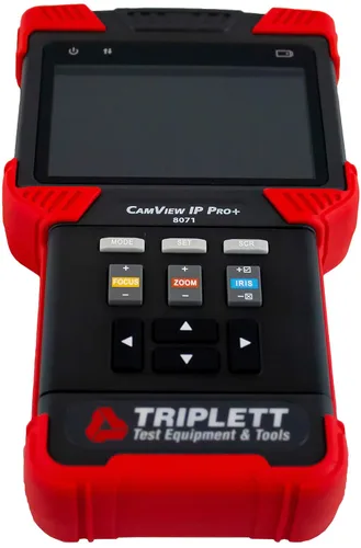 Miniatura 8 de Triplett 8071 CamView IP Pro+ CCTV Cámara Probador con servidor DHCP incorporado - IP, NTSC/PAL, AHD, TVI