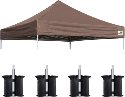 Miniatura 123 de Eurmax USA toldo desplegable de repuesto, cubierta superior para tienda de campaña, armado instantáneo, solo la cubierta superior, 4 bolsas