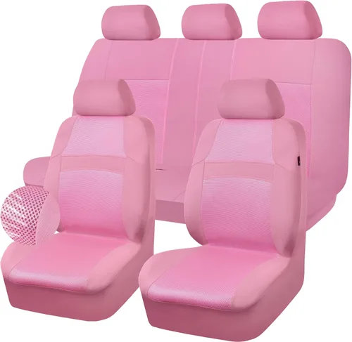 Miniatura 12 de CAR PASS Fundas de Asiento de Automóvil de Malla de Aire Solo para Asientos Delanteros, Fundas de Asiento Universales para Automóvil que se Ajustan