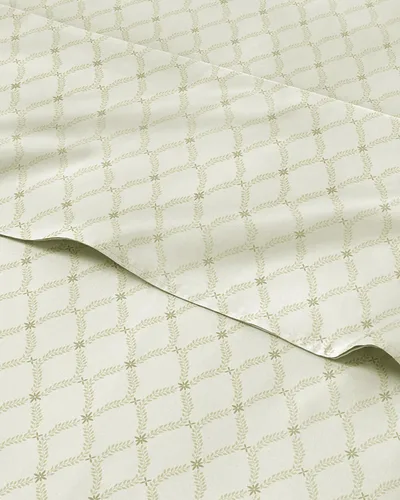 Miniatura 45 de Sábanas con patrón de puntos azules, 1 sábana encimera, 1 sábana bajera y 1 funda de almohada con bolsillos profundos, ropa de cama con estampado