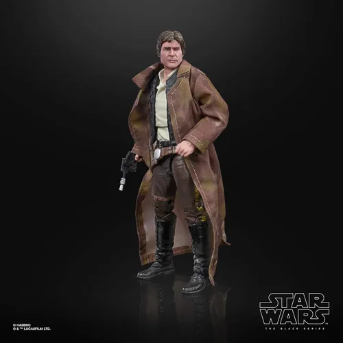 Miniatura 5 de Star Wars The Black Series Han Solo (Endor) - Figura de acción coleccionable de 6 pulgadas de la película “Return of The Jedi”, para niños de 4 años