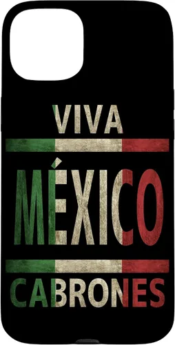 Miniatura 9 de Carcasa para iPhone 12 Pro Max Viva México Cabrones con bandera mexicana