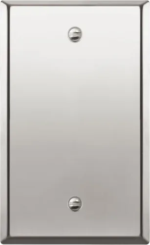 Miniatura 9 de ENERLITES Placa de Pared Metálica para Dispositivo Ciego, Resistente a la Corrosión, Tamaño 1-Gang 4.50" x 2.76", Acero Inoxidable 201, 7701-AB