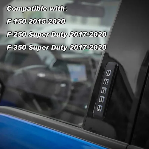 Miniatura 2 de Teclado de entrada sin llave del lado del conductor izquierdo compatible con F150 2015-2020 F250 Super Duty F350 Super Duty 2017-2020 Reemplaza OE#