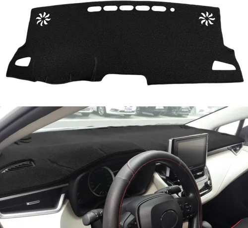 Miniatura 7 de Funda para salpicadero de ajuste personalizado para Toyota Corolla 2009 2010 2011, protector de alfombrilla para tablero F91