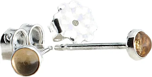 Miniatura 36 de Aretes pequeños de plata de ley para cartílago, tragus, hélix, múltiples piercings hipoalergénicos, piedra natal para mujer, juego de bisel