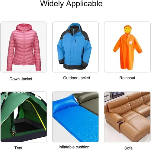 Miniatura 5 de Parches de reparación autoadhesivos, parches de reparación impermeables para chaquetas, tiendas, sacos de dormir, sofá, paraguas