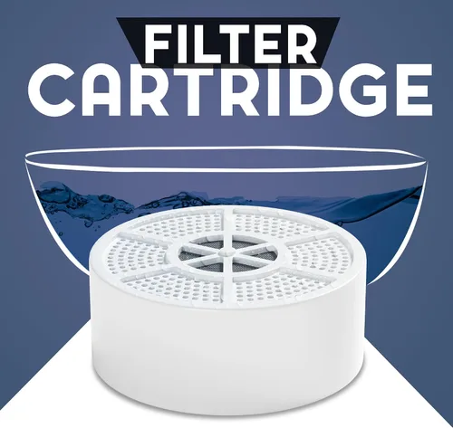Miniatura 8 de Cartucho de filtro de agua para bañera, repuesto de filtro de bañera, filtro para bañera y grifo de baño