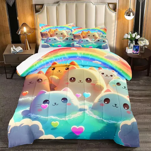 Miniatura 9 de Juego de edredón de 3 piezas con 2 fundas de almohada, tamaño Queen, diseño africano de DJ Girl de microfibra suave, regalo para mujeres y niñas