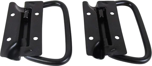 Miniatura 3 de Reliable Hardware Company RH-0540BK-2-A Juego de 2 manijas para cofre, color negro.