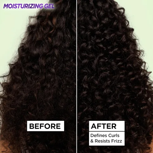 Miniatura 4 de Garnier Fructis Air Dry Cream XL - Acondicionador sin enjuague y set de gel hidratante Flexi Hold Curls, definición de rizos, control de humedad